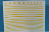 Streifen gelb (1 St.) Schiebebilder Nr. S 2y